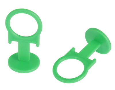 Зажим профи  3D+СВП зеленый 1,5 мм (100шт) купить в отделе магазина Экономстрой