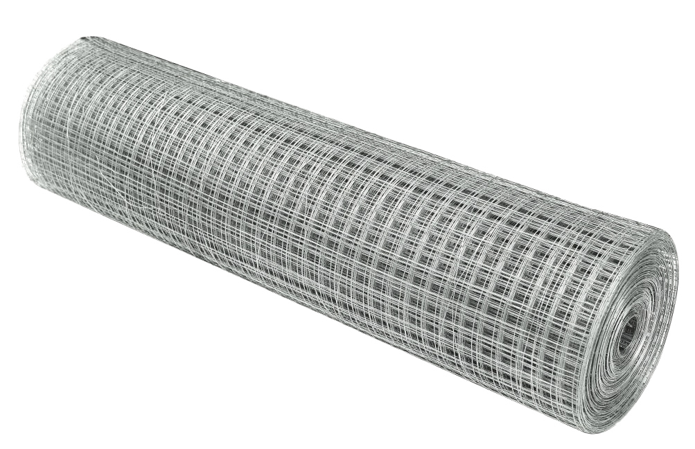 картинка Сетка сварная оцинкованная, ячейка 12,5х12,5 мм, диаметр проволоки Ø 1,4 мм, 1х15 м  (ТУ) от магазина Экономстрой