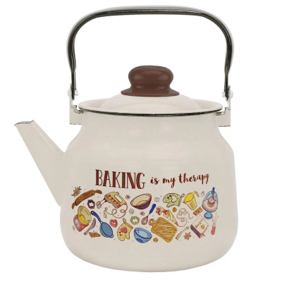 Чайник эмалированный Выпечка, 3,5 л купить в отделе магазина Экономстрой