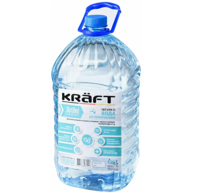 Дистиллированная вода Kraft, 5 л