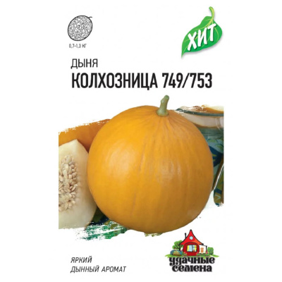 Семена Удачные семена Дыня Колхозница 749/753, 0,5 гр. купить в отделе магазина Экономстрой