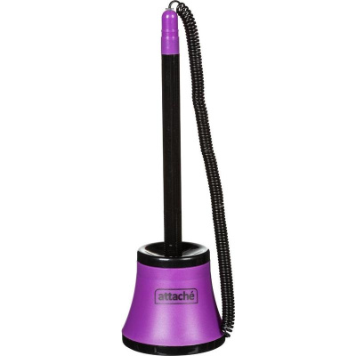 Ручка шариковая Attache, Unity, на подставке, с пружиной, цвет чернил синий купить в отделе магазина Экономстрой