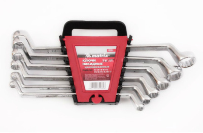 Набор ключей 6-17 мм, накидных 6 шт MATRIX купить в отделе магазина Экономстрой