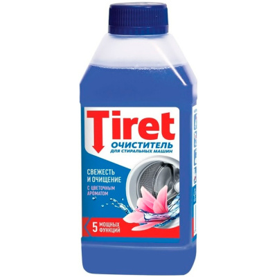 Очиститель для стиральных машин Tiret, 250 мл купить в отделе магазина Экономстрой