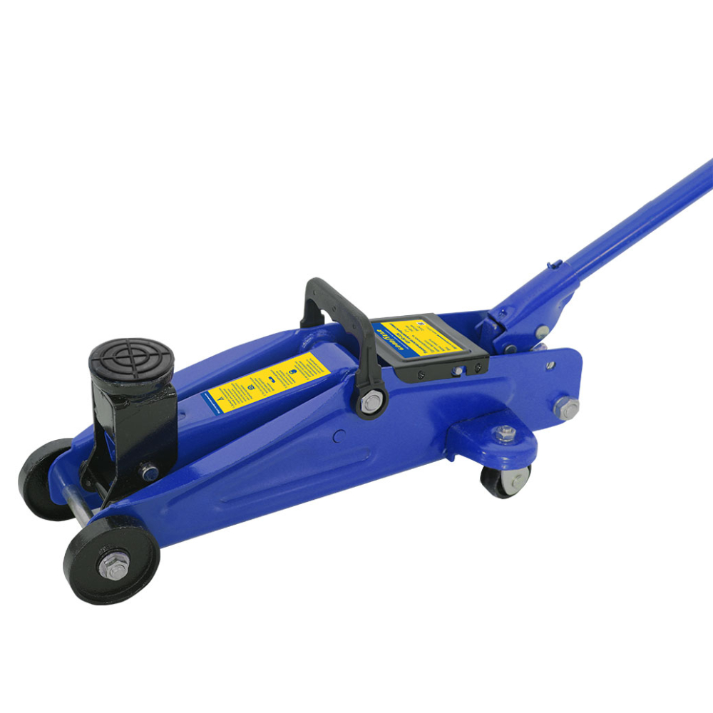 картинка Домкрат гидравлический подкатной Goodyear, GY-PD-02K, 2Т, 340 мм, с резиновой проставкой порога от магазина Экономстрой