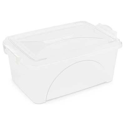 Контейнер прямоугольный ЗПИ Альтернатива 7,5 л, с ручками, прозрачный, М428 купить в отделе магазина Экономстрой
