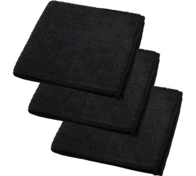 Набор салфеток из микрофибры Leonord Black, 3 шт купить в отделе магазина Экономстрой