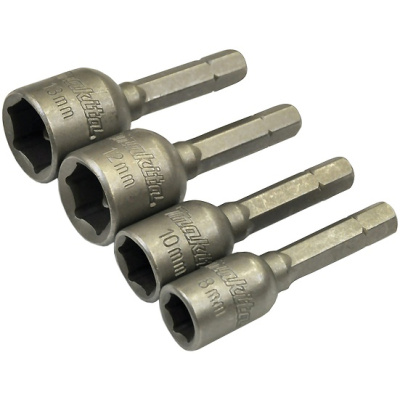 Набор магнитных торцовых головок Makita B-57554 (4 шт: 8, 10, 12, 13 мм; С-form) купить в отделе магазина Экономстрой