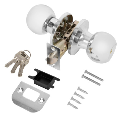 Ручка защелка Punto DK672/BL CP-ET (кл./фик.) хром купить в отделе магазина Экономстрой