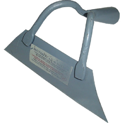 Тяпка самозаточная 220*65мм "Девятый вал", серая б/ч купить в отделе магазина Экономстрой