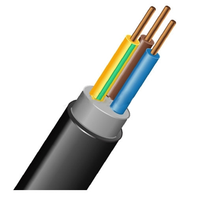 Кабель медный  ВВГ-знг (А) LS 3х2.5 круглый ККЗ купить в отделе магазина Экономстрой