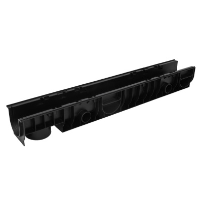 Канал пластиковый ECOTECK LITE DN100 1013х153х129 мм (А15-С250) черный купить в отделе магазина Экономстрой