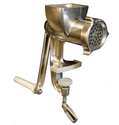 Мясорубка ручная, 1МА-С1, алюминий, с насадками ГОСТ 4025-95 купить в отделе магазина Экономстрой