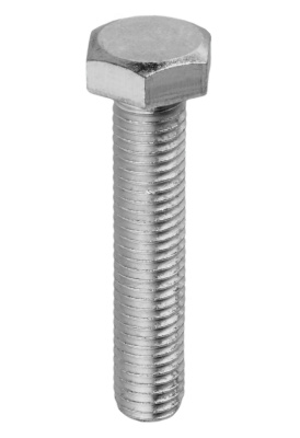 Болт с шестигранной головкой, оцинкованный, М6х70 купить в отделе магазина Экономстрой