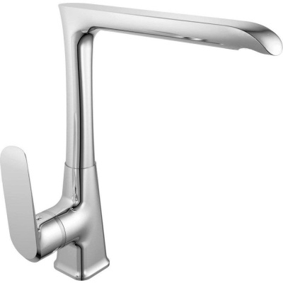 Смеситель для кухни Rush Gozo однорычажный высокий с поворотным изливом, хром (арт. GZ3735-23) купить в отделе магазина Экономстрой