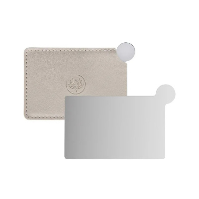 Зеркало карманное небьющееся в чехле, с ручкой, 109699 купить в отделе магазина Экономстрой