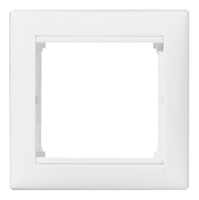 Рамка 1 пост белая VALENA (индивидуальная  упаковка) (694240) купить в отделе магазина Экономстрой