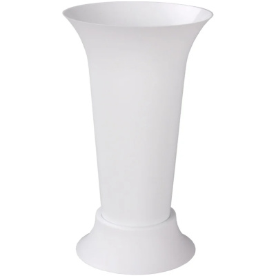 Ваза для цветов под срезку, белый, d 18,5 см, h 31 см купить в отделе магазина Экономстрой