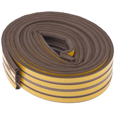 Уплотнитель Сибртех, профиль "P", 24 м купить в отделе магазина Экономстрой