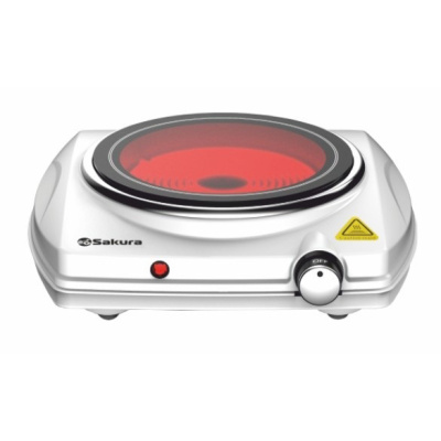 Плитка инфракрасная Sakura SA-7167S (1 комфорка), стеклокерамика купить в отделе магазина Экономстрой