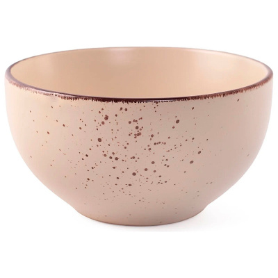 Салатник керамика круглый OH! SPLASH Domenik, 14,5х7,5 см, бежевый купить в отделе магазина Экономстрой