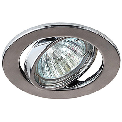 Светильник ЭРА ST2A CH поворотный MR16 12/220V, сталь, штамповка, хром