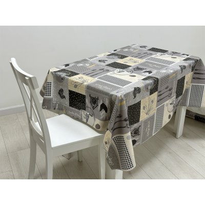 Клеенка Futura, ПВХ, на нетканной основе, 140 см, Дача