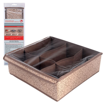 Органайзер для хранения вещей, 6 отделений "Винтаж", 40х40х13 см 70.62 купить в отделе магазина Экономстрой