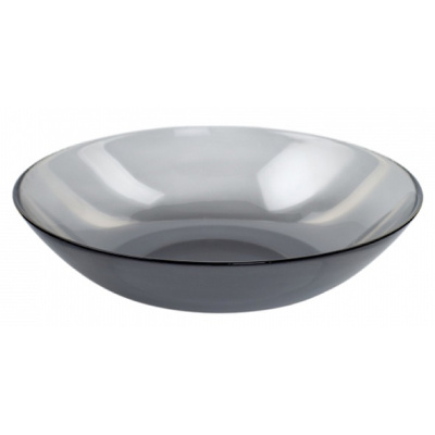 Тарелка суповая Симпатия Графит, 20,8 см купить в отделе магазина Экономстрой