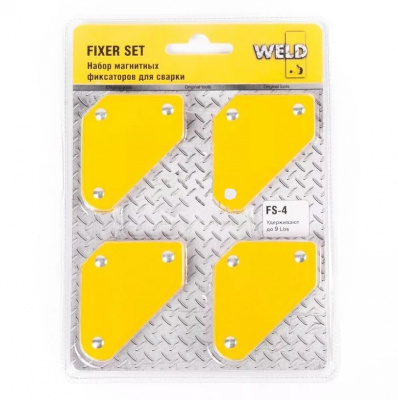 Магнитный угольник FIXER SET (4 кг) FS-4