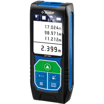 Лазерный дальномер ″ДЛ-100″ Зубр Профессионал купить в отделе магазина Экономстрой