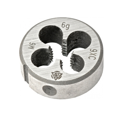 Плашка метрическая сталь 9ХС 6х1 мм в ПВХ 3704006 купить в отделе магазина Экономстрой