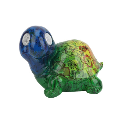 Садовый светильник Черепаха, на солнечной батарее, полистоун, 13 см купить в отделе магазина Экономстрой