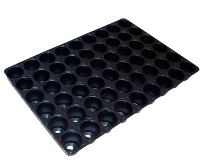 Кассета для рассады, 54 ячейки, 520х340х50 мм