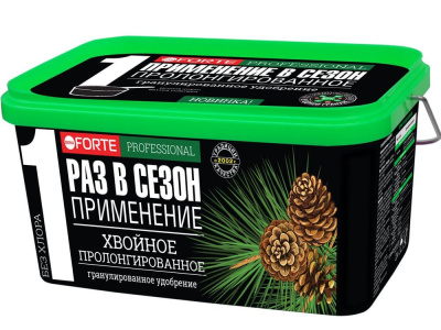 Удобрение гранулированное пролонгированное хвойное с биодоступным кремнием,2,3 кг (3 л) Bona Forte BF23020041 купить в отделе магазина Экономстрой