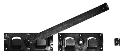 Задвижка воротная  черная DMX 86412