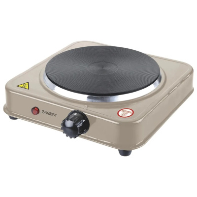 Плитка электрическая Energy, одноконфорочная, бежевый купить в отделе магазина Экономстрой