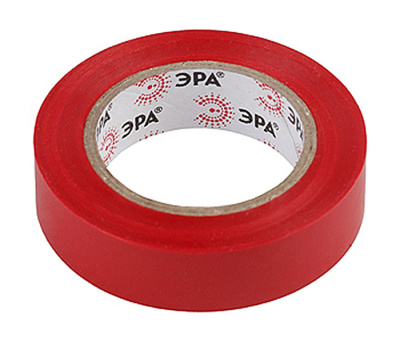 Изолента ПВХ ЭРА 15мм х 10м красная купить в отделе магазина Экономстрой