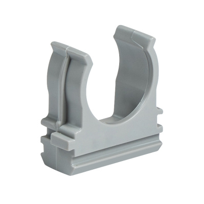Крепеж-клипса Ruvinil, для трубы, пластик, серый, 25 мм, 100 шт купить в отделе магазина Экономстрой
