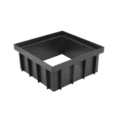 Надстройка к дождеприемнику Ecoteck, 300x300, черный купить в отделе магазина Экономстрой