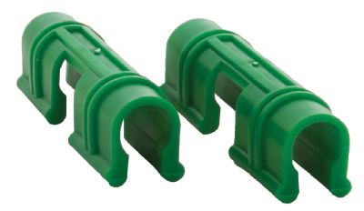 Зажим для крепления пленки к дугам парника, 18 штук Т567 купить в отделе магазина Экономстрой