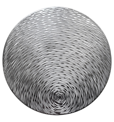 Салфетка Стелла ПВХ-409-02, серебро, D=38 см купить в отделе магазина Экономстрой