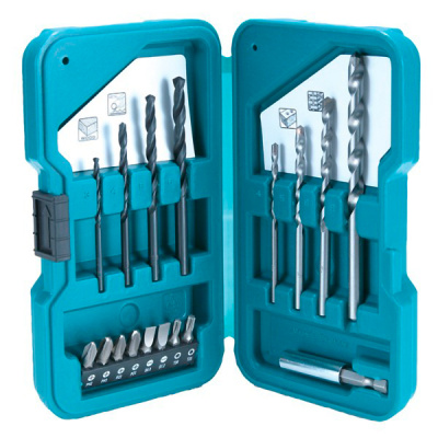 Набор бит и сверл Makita D-40200, 17 шт купить в отделе магазина Экономстрой