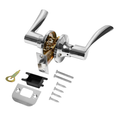 Ручка защелка Punto DK610/BL CP-PS (без фик.) хром купить в отделе магазина Экономстрой