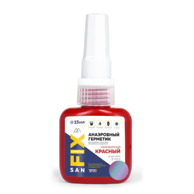 Герметик анаэробный SanFIX, неразборный, 15 мл купить в отделе магазина Экономстрой