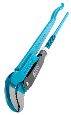 Ключ трубный рычажный GROSS, №1, 1", цельнокованый, CrV, тип "S", 15611 купить в отделе магазина Экономстрой