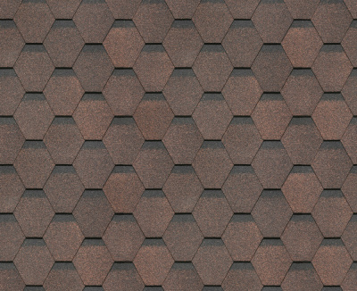 Гибкая черепица Docke PIE STANDARD СОТА коричневый купить в отделе магазина Экономстрой