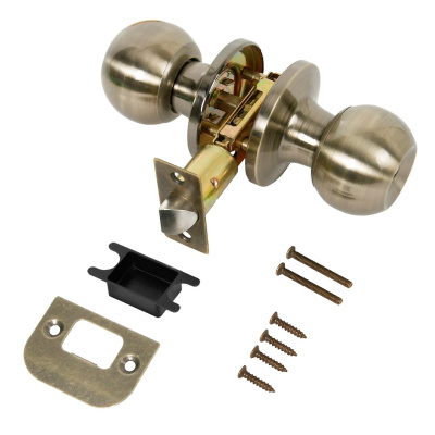 Ручка защелка Punto DK672/BL AB-BK (фик.) бронза купить в отделе магазина Экономстрой