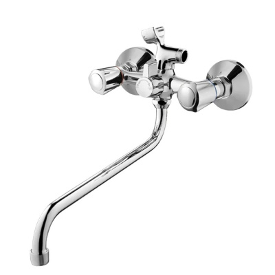 Смеситель для ванной Rush Pioneer PI7950-51 с длинным поворотным изливом, двухвентильный купить в отделе магазина Экономстрой