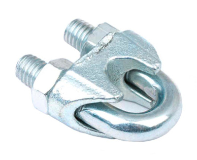 Зажим троса DIN741, белый цинк, 8 мм (2 шт) купить в отделе магазина Экономстрой